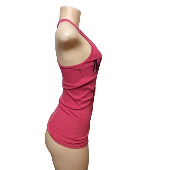 UNDER Armour Women Small Pink Racer back Tank Small Polyester Spandex - Picture 2 of 4